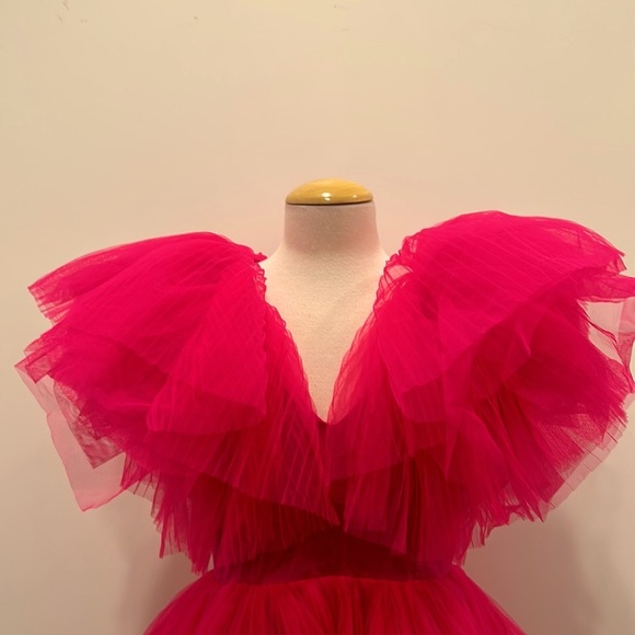 PINK TULLE ,NOVA LUXE ,MINI DRESS, SIZE LARGE,FULLY LINED, NWT - Picture 3 of 8